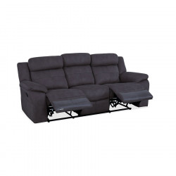 Theo 3 Seater Recliner Grey